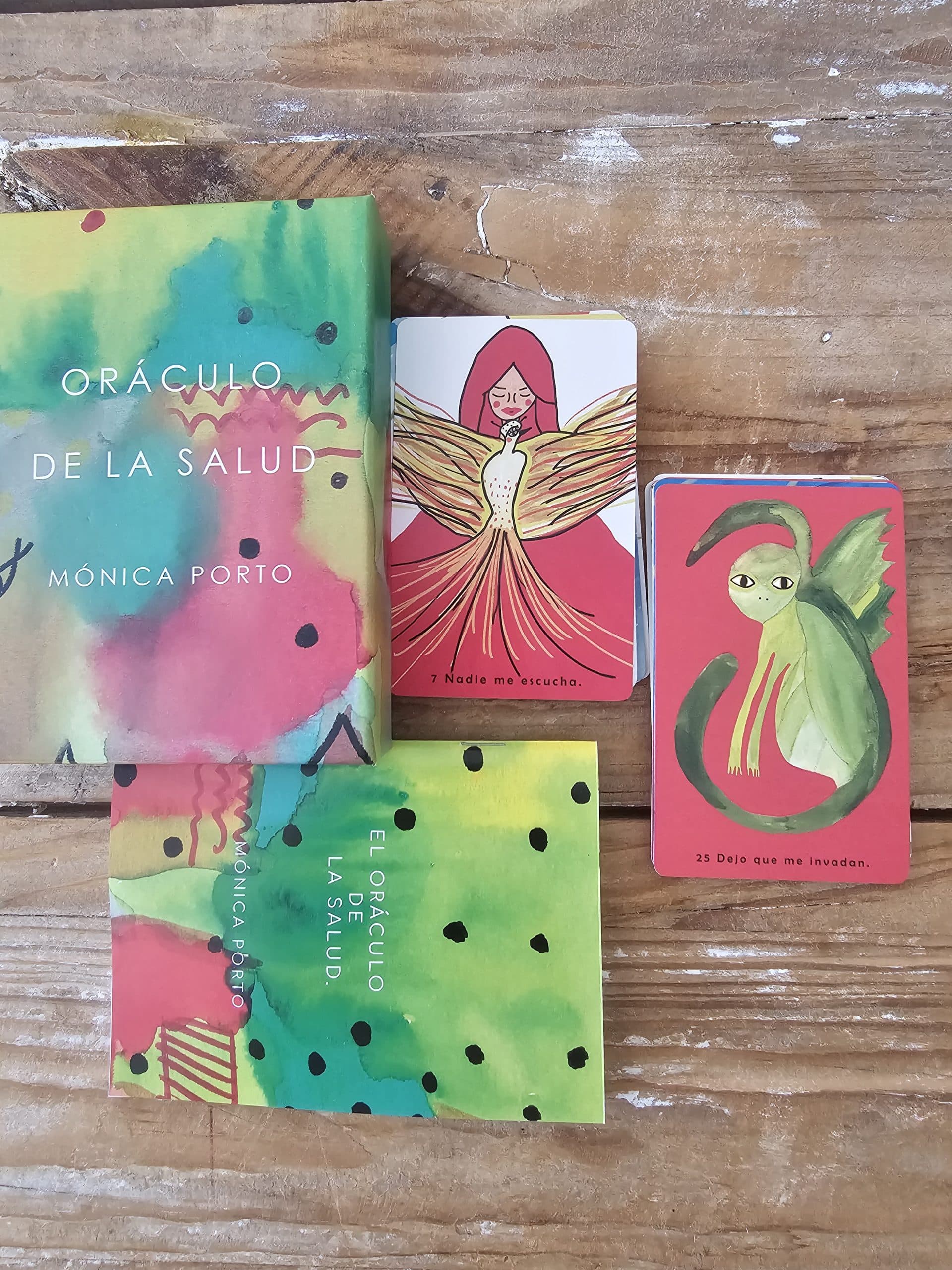 Oráculo de la Salud edición limitada ilustrada y creada (Mónica Porto)